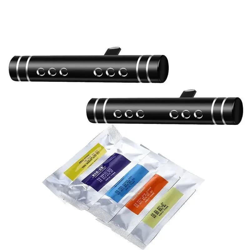 معطرات هواء للسيارة ناشر عطور مشابك تهوية أعواد زيت عطري أساسي إكسسوارات زخرفة عطرية للسيارات للنساء والرجال - 6