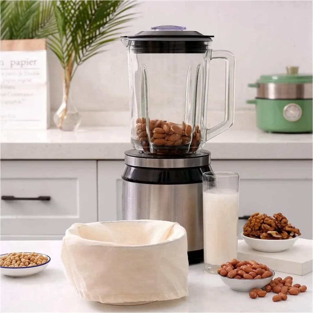 شاش قطني أدوات المطبخ قماش فلتر التوفو والجبن أدوات فلتر الزبدة والحليب والقهوة أدوات الطعام بار حديقة المنزل - 2