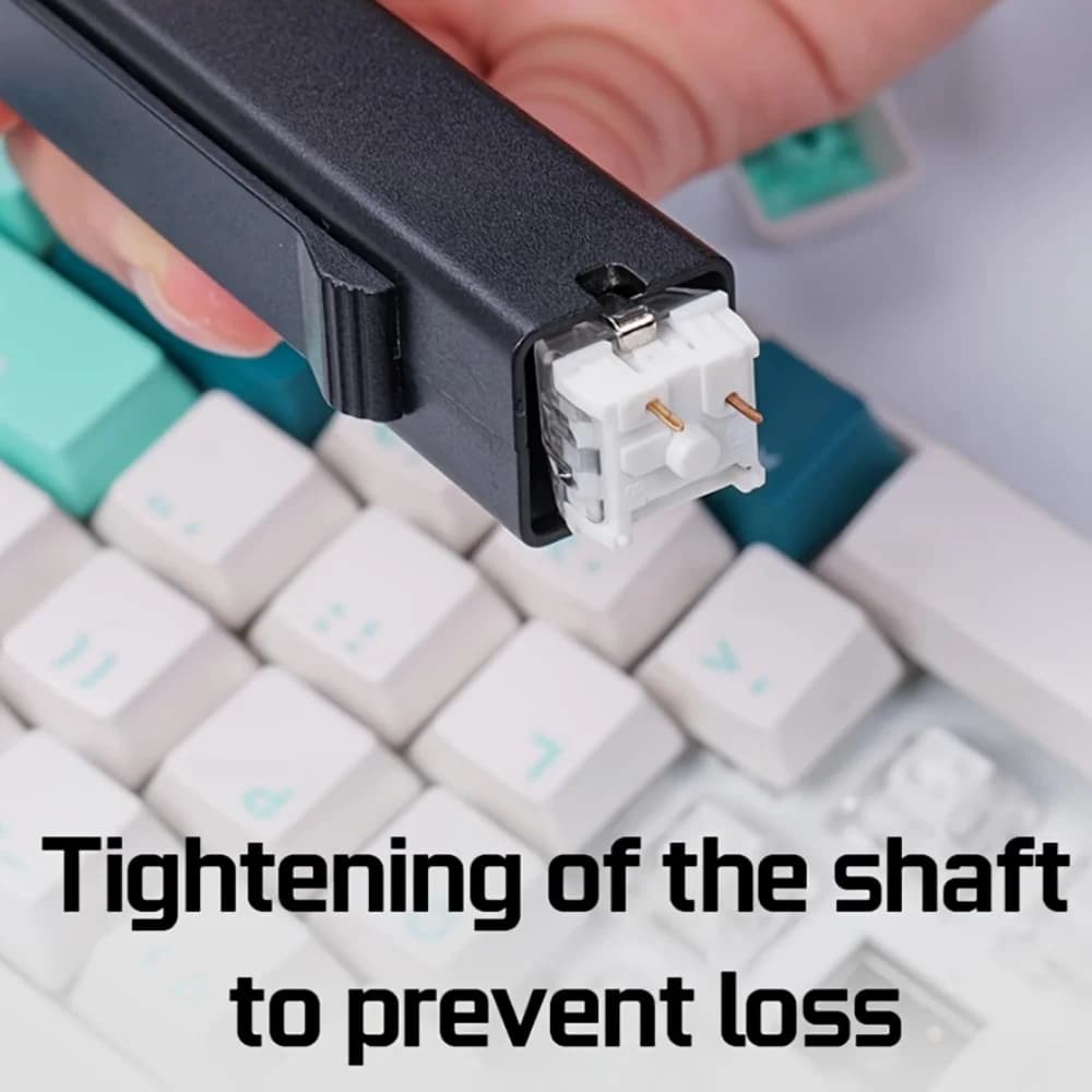 أداة سحب مفتاح 2 في 1 أداة سحب غطاء المفتاح لسحب مفتاح التبديل للوحات المفاتيح الميكانيكية ولوحات مفاتيح الألعاب أدوات تنظيف DIY - 2