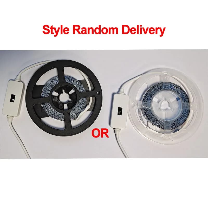 أضواء شريط ليد USB DC 5V تعتيم ذكي مستشعر مسح اليد مفتاح تشغيل/إيقاف تحكم إضاءة خلفية شريط مصباح للتلفزيون ديكور غرفة النوم والمنزل - 6