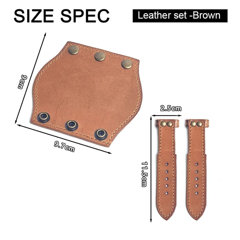 لستانلي علب الاغذية 9.4L اكسسوارات مجموعة مقبض غطاء جلد البقر خفيفة سبائك الألومنيوم الجدول العلوي رف معلق ورأى بطانة - 5