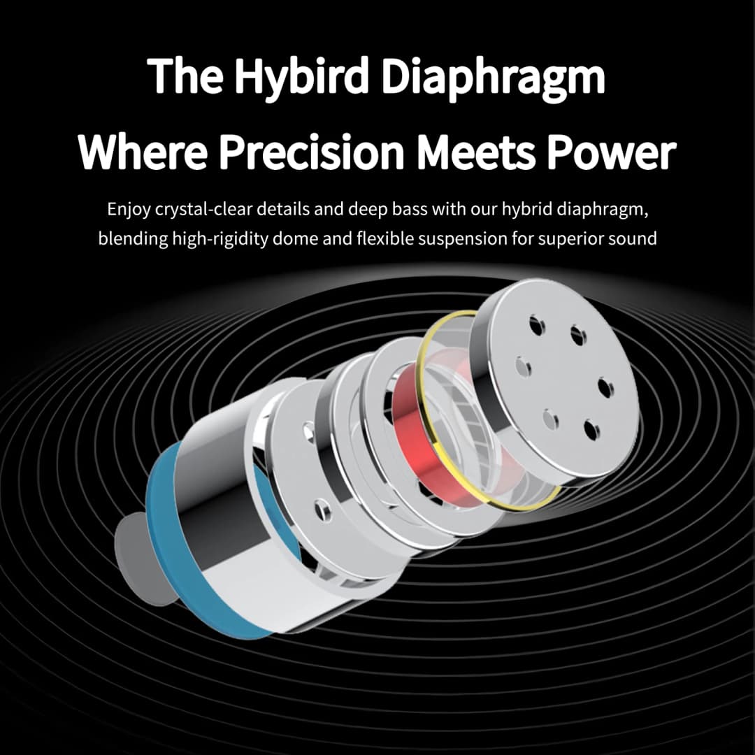 DUNU Titan X HiFi IEM Earphones Dual Magnetic Dynamic Driver Metal Alloy Housing 3.5mm/TypeC Mic Earbuds For Audiophile Gaming - 2