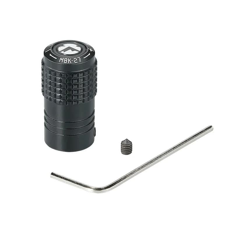 CAMPINGMOON Blackened Aluminum Alloy Compatible with Xiaowujing Heating Furnace Xuanchi NX-92 Firepower Switch Knob - 6