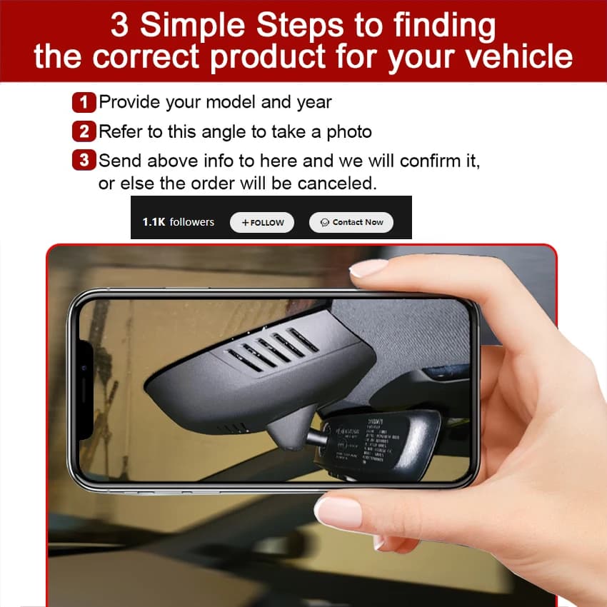 Dash Cam for VOLVO XC90 XC60 XC40 S90 V90 S60 V60 V40 C40 EX30 Polestar 2,Dashcam 4K Wifi Dash Camera Car DVR For Polestar2 - 2