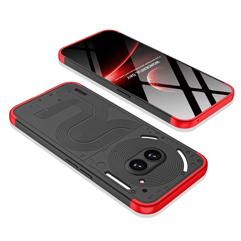 Nothing Phone 2A A142 Case 3 in 1 Quality PC Protection Shockproof Hard Back Cover Matte Phone Case for Nothing Phone 2A Plus 5G - 5