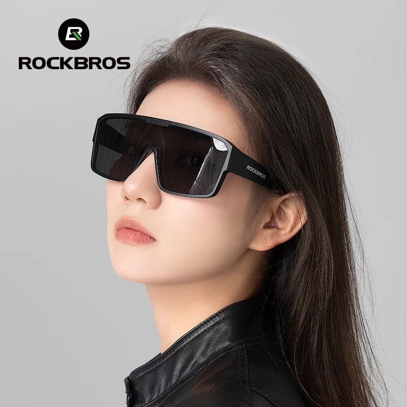 ROCKBROS Cycling Sunglasses Polarized UV Protection Set Glasses Frame for Myopia Glasses Running Fishing Cyling Goggles - 6