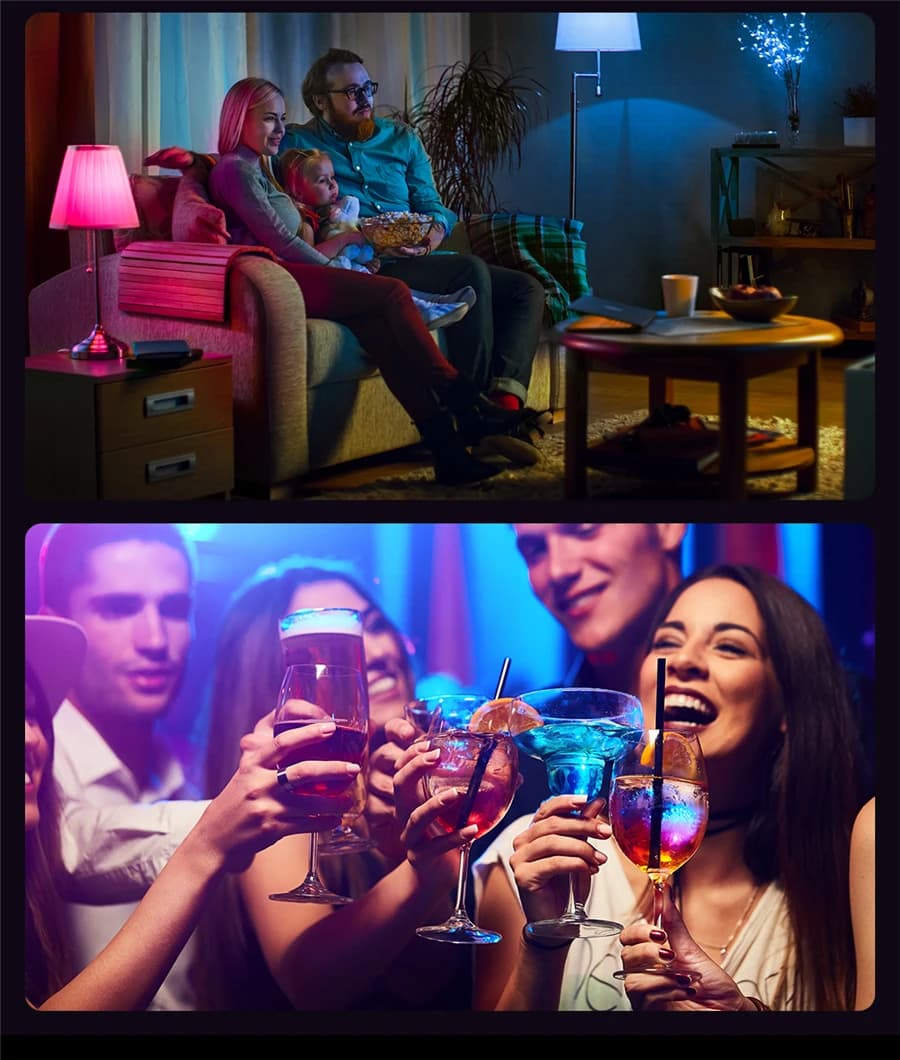 Yeelight Smart LED Bulb M2 Multicolor E26/E27 Bluetooth Connection 1700K-6500K Voice Control 1000 Lumens works with Ok Goolge - 4
