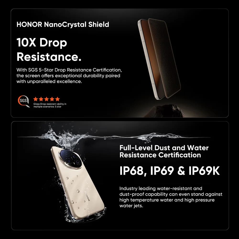 HONOR Magic8 Pro Global Version 5G Smartphone Magic 8 Pro Snapdragon 8 Elite Gen 5 6.71'' 120Hz OLED Display 100W Fast Charge - 6