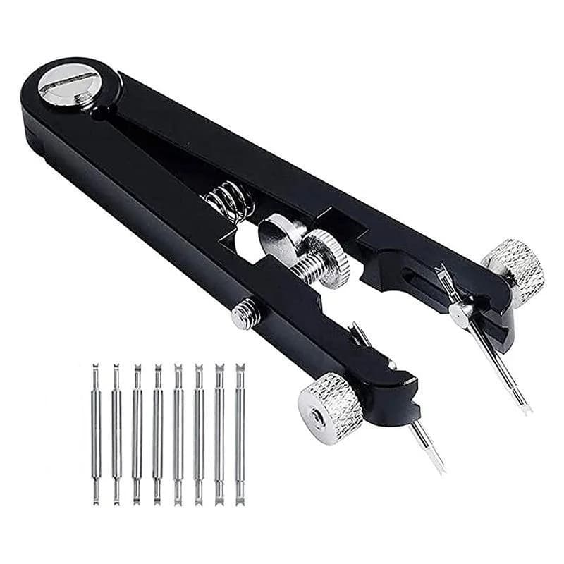 Watch Spring Bar Plier Tool Kit Spring Bar Tweezer Tool For Watch Wrist Bands Strap Removal Repair Fix Set - 5