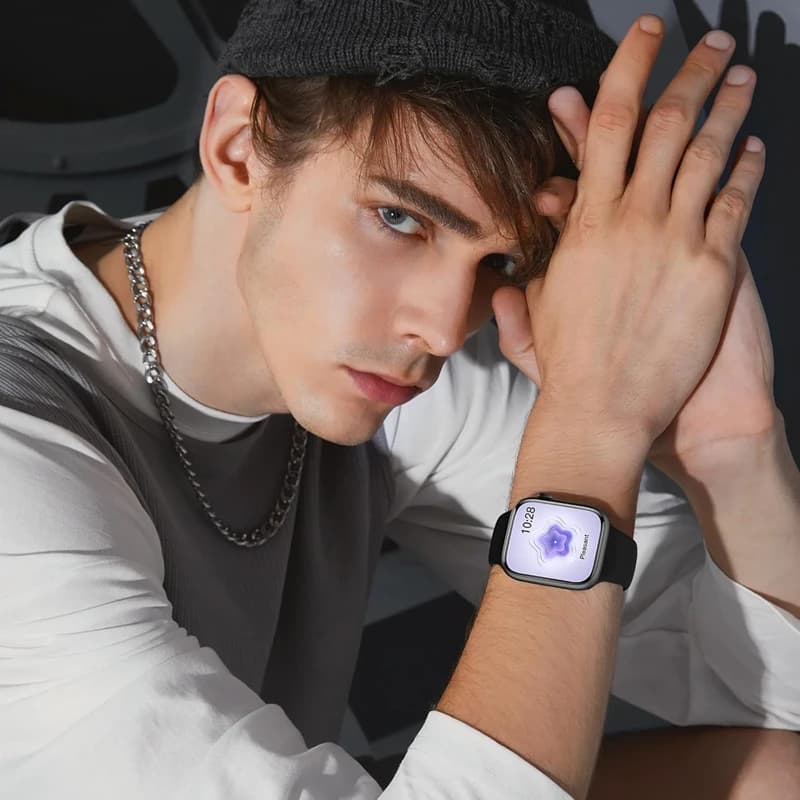 حزام سيليكون لساعة أبل مقاس 46 ملم 44 ملم 45 ملم 40 ملم 41 ملم 42-38 ملم 49 ملم سوار رياضي آي واتش سلسلة 11 10 9 8 7 6 5 SE Ultra3 - 4