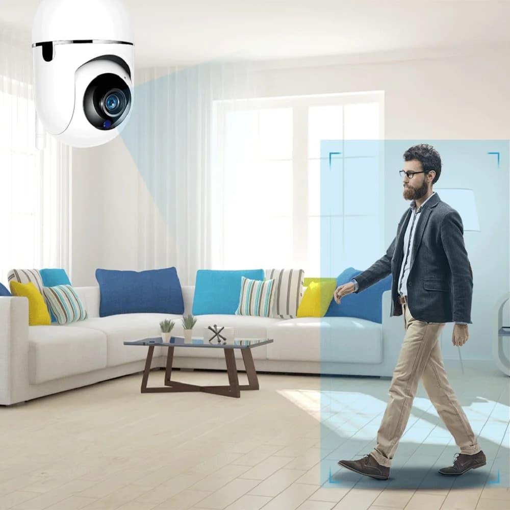 كاميرا Wifi IP للمنزل الذكي، تتبع تلقائي بدقة 1620P، رؤية ليلية كاملة، شبكة لاسلكية، كاميرا أمان للرضع بتقنية CCTV - 2