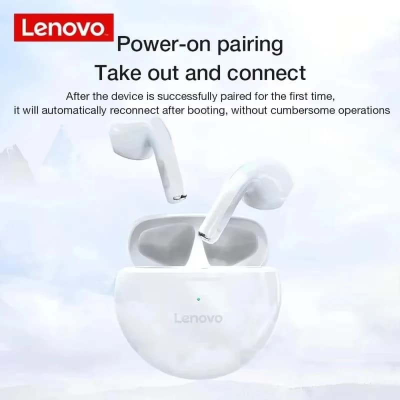 Lenovo HT38 TWS Sport Earphones, Mini Wireless Bluetooth Headset, HiFi Stereo Bass Fast Charging Case Sweatproof Running Earbuds - 3