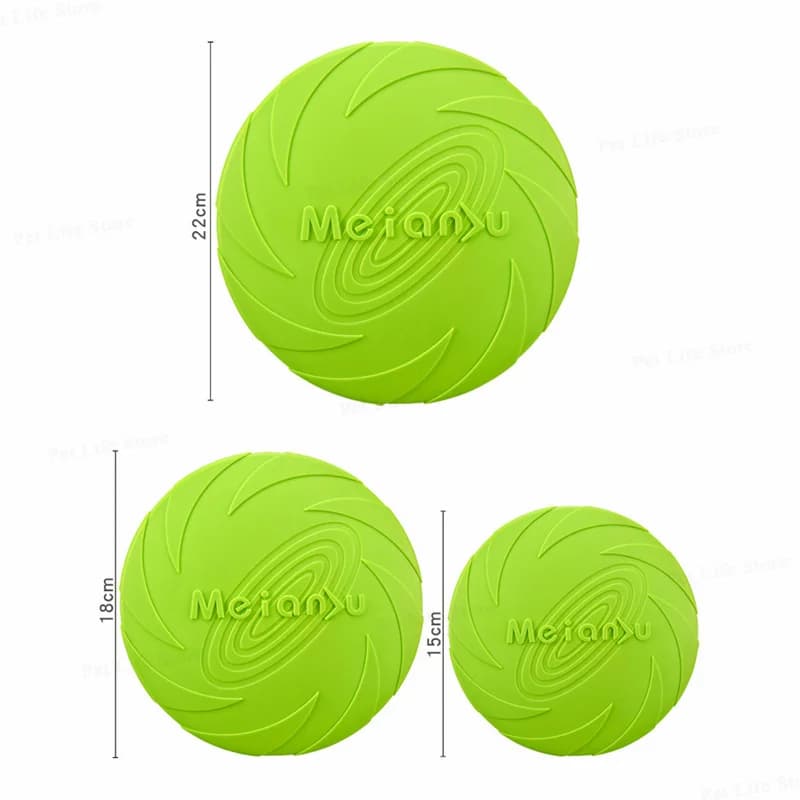 OUZEY Bite Resistant Flying Disc Toys For Dog Multifunction Pet Puppy Training Toys Outdoor Interactive Game Pet Dogs Products - 6