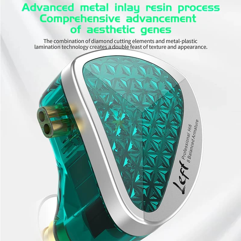 KZ AS16 Pro In Ear Wired Earphones 16BA Balanced Armature HIFI Bass Monitor Headphones Noise Cancelling Earbuds Sport Headset - 3