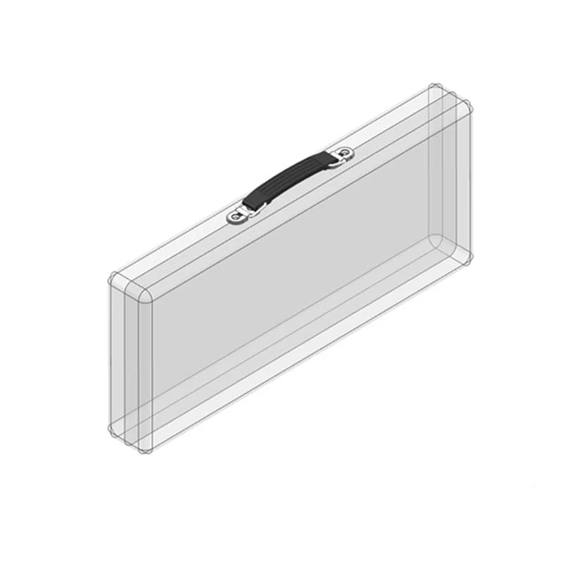 البلاستيك تلسكوبي خزانة تسحب المحمولة السفر الأمتعة حقيبة مقابض المعدات المنزلية مقبض قضيب إكسسوارات الأجزاء الداخلية للكمبيوتر - 6