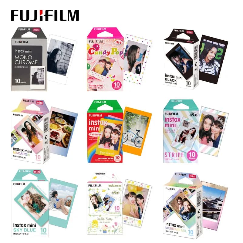 Original Fujifilm FUJI INSTAX MINI 12 Instant FILM 10-50 Sheets For 11 9 8 SP2 70 7cs 8 11 25 90 50 link For FUJI Instant Camera - 2