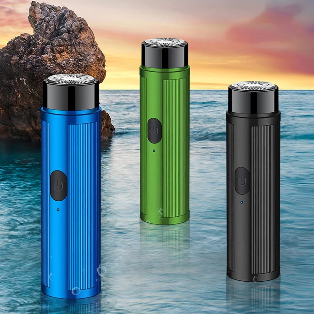 ماكينة حلاقة كهربائية صغيرة قابلة لإعادة الشحن مزودة بآلة حلاقة نسائية للرجال وأداة حلاقة صغيرة للسيارة وأدوات حلاقة كهربائية - 5