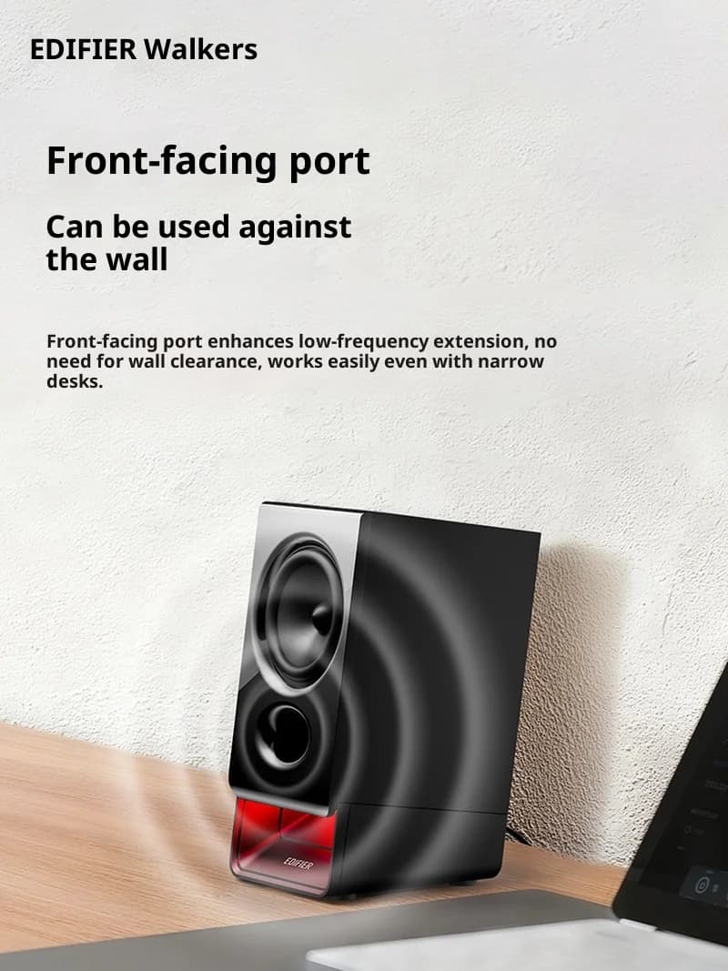 EDIFIER R20 Multimedia Speaker Desktop Computer Sound System Subwoofer High Volume Home Mini Speaker Music Office Speaker Gift - 4