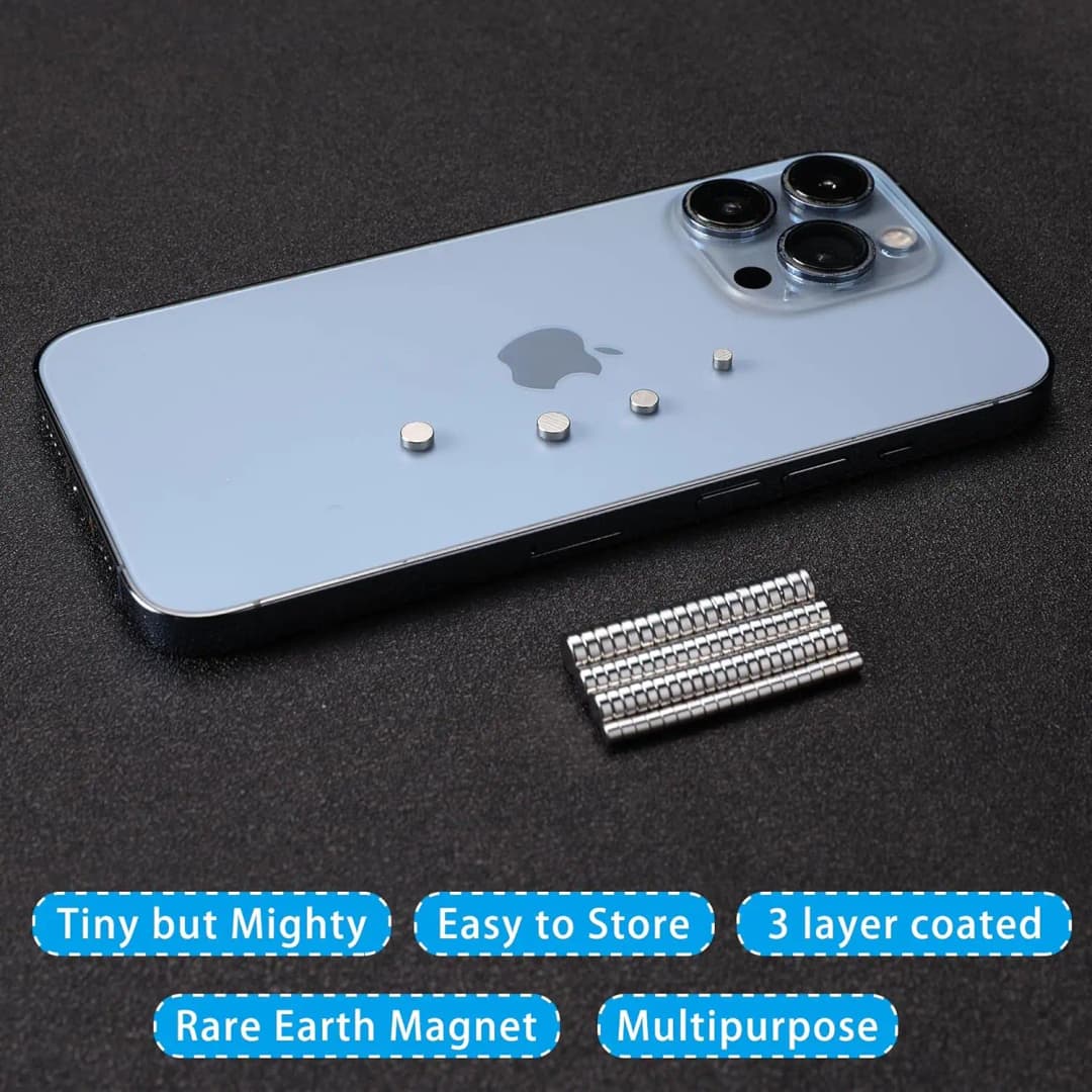مغناطيس صغير، 4 أحجام مختلفة، مغناطيس صغير، مغناطيس ثلاجة صغير، مغناطيس DIY، متعدد الاستخدامات للمكتب والحرف والعلوم - 5