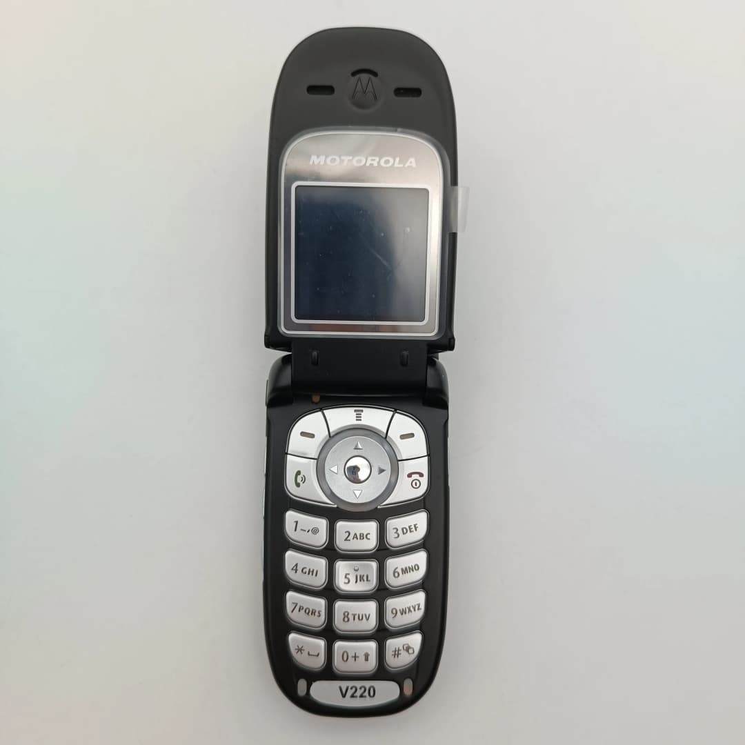 موتورولا V220 أصلي مفتوح 2G بطارية 860 مللي أمبير GSM 900 / 1800 / 1900 كاميرا 0.3 ميجابكسل هاتف محمول - 2