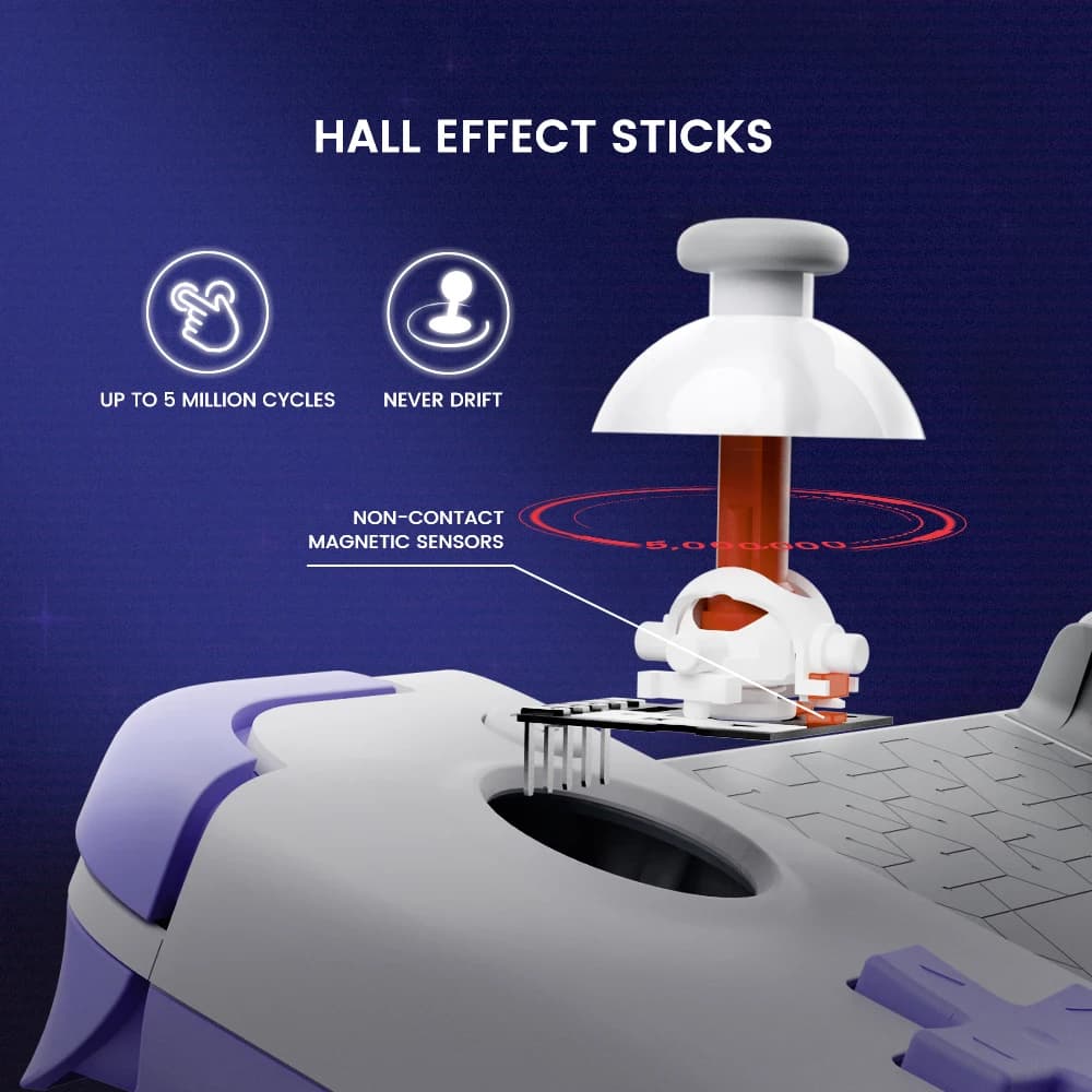 GameSir X2s Mobile Phone Gamepad Game Controller for Cloud Gaming Xbox Game Pass STADIA xCloud, Hall Effect Joystick and Trigger - 4