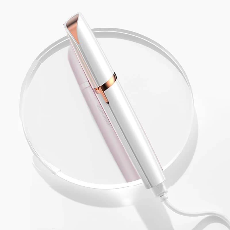 جهاز جديد لتشذيب الحواجب الكهربائي مزيل شعر الوجه للسيدات أداة حلاقة نسائية محمولة خالية من الألم