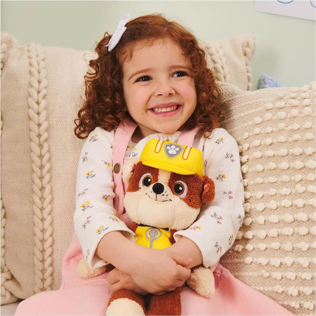 Genuine PAW Patrol Official Chase Skye Marshall Rubble Take Along Buddy Plush Toy Premium Stuffed Animal 13” 30cm Children Gift - 5
