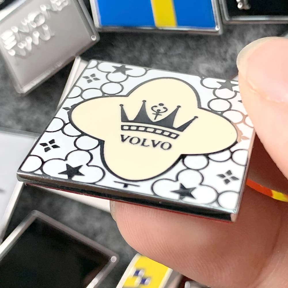 ملصق شعار AWD بعلم السويد وغزال الرنة لصندوق السيارة لسيارات فولفو Rdesign Polestar V50 S60 XC60 S40 XC40 XC90 V60 - 5