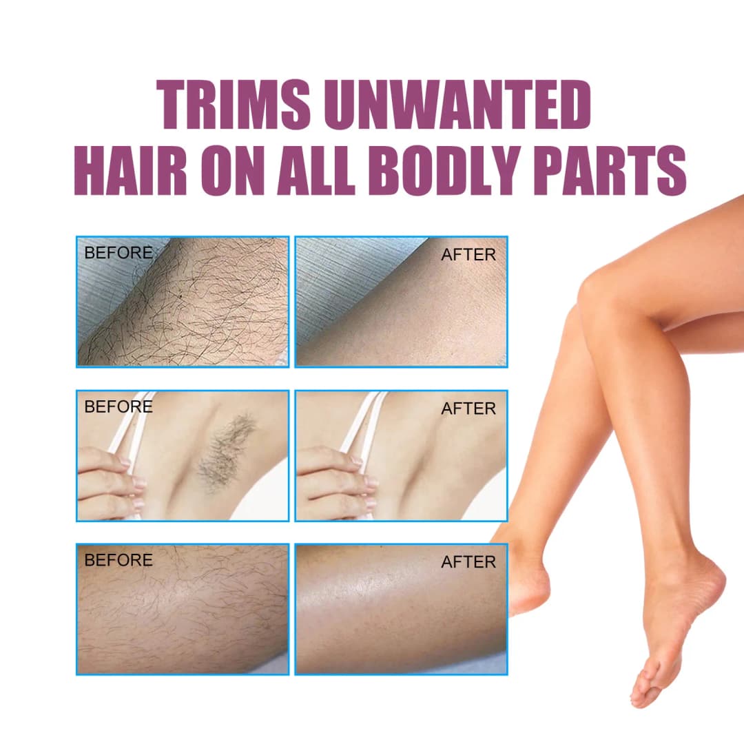 Portable Lipstick Shaped Electric Hair Remover For Women Painless And Effective Facial Hair Removal Home Razor Shaver Tool - 3