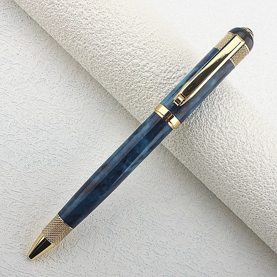 luxury quality pen metal classical student Ballpoint Pen men signature INK PENS Stationery Office Supplies pencil bag choose