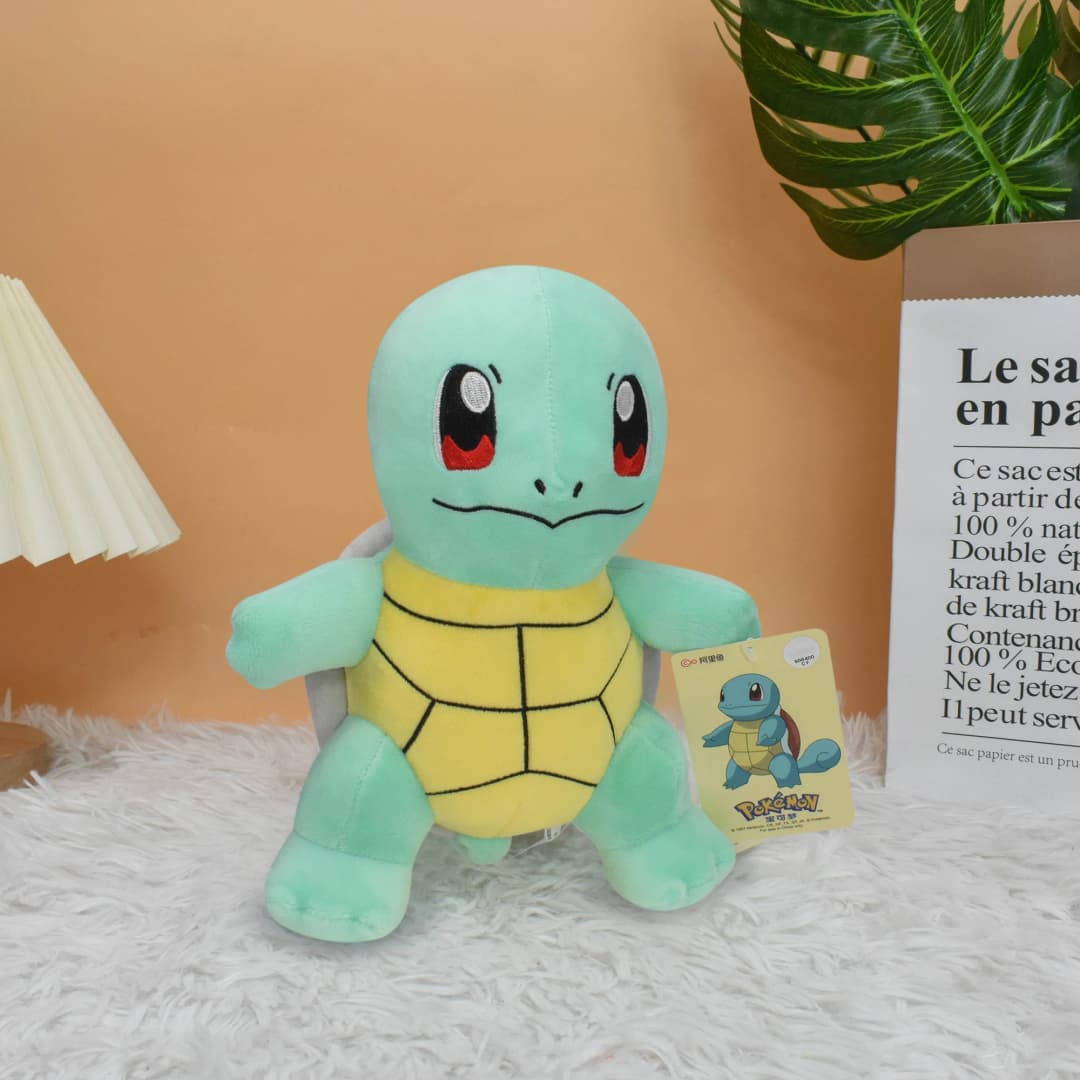 Squirtle 7.9inch Plush Dolls Soft Anime Stuffed Toys for Boys Girls Collection Christamas Peluche Gift  Birthday cute kawaii - 3