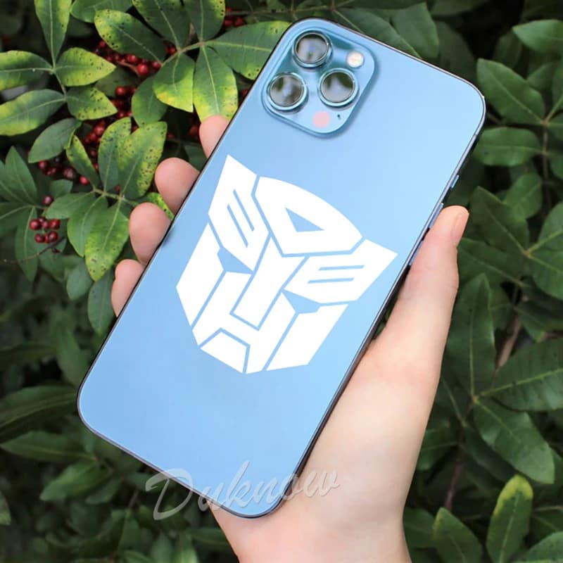 Transformers Autobot Bumper Vinyl Art Stickers Decepticons Logo Insignias Decals Car Window Laptop Helmet Sticker Decor Boy Gift - 3