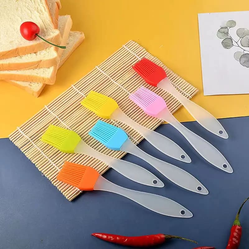 Flour pastry brush can be disassembled silicone cake brush Baking utensil brush Kitchen brush Silicone oil brush barbecue brush - 4