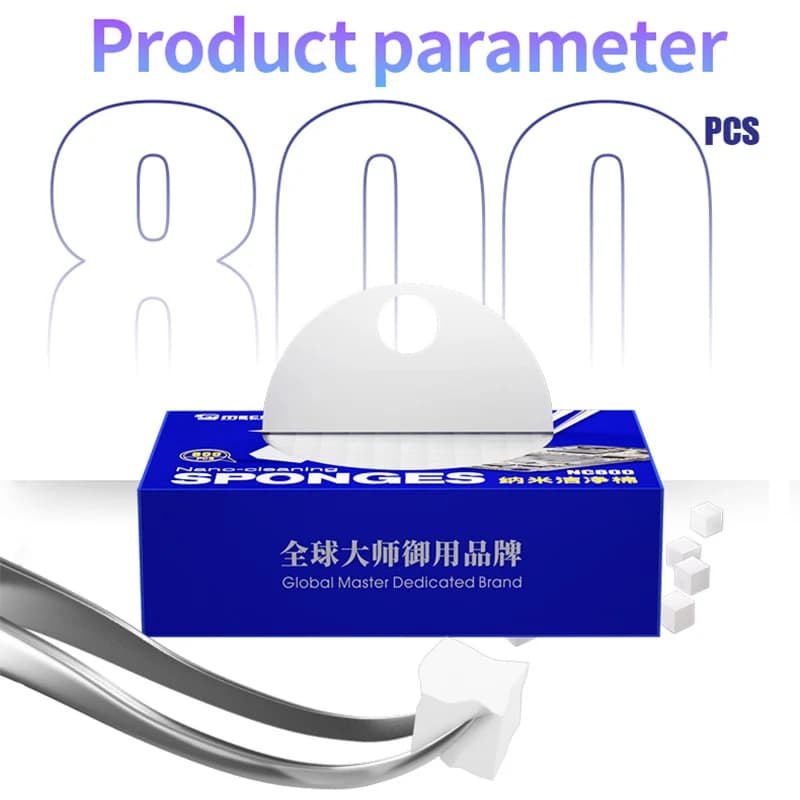 إسفنجة تنظيف نانو Mechanic NC800 مستخدمة على نطاق واسع قطن عالي الكثافة مقاومة قوية للاهتراء أداة تنظيف إسفنجية بدون تكتلات - 5