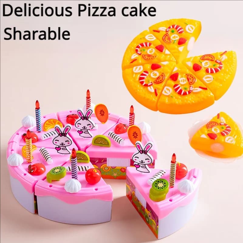DIY Fruit Cutting Toys Vegetables Fruits And Vegetables Parent-Child Simulation Kitchen Food Children's Birthday Gifts - 5