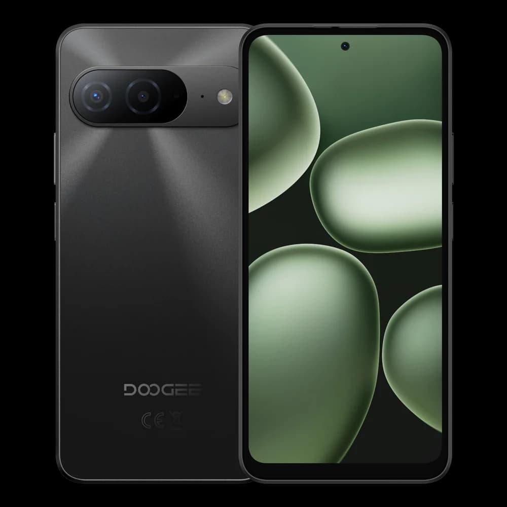 هاتف DOOGEE B10 الذكي IP68/IP69K بشاشة 6.63 بوصة بمعدل تحديث 120 هرتز وبطارية 7600 مللي أمبير ومعالج Helio G100 وكاميرا 64 ميجابكسل بنظام أندرويد 16