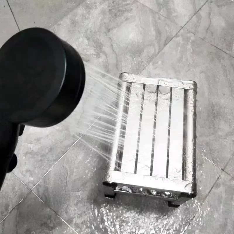 مقعد حمام منخفض مقاوم للماء من الفولاذ المقاوم للصدأ، مسند قدمين للمرحاض، كرسي فيفور قابل للطي محمول، كرسي مكياج - 3