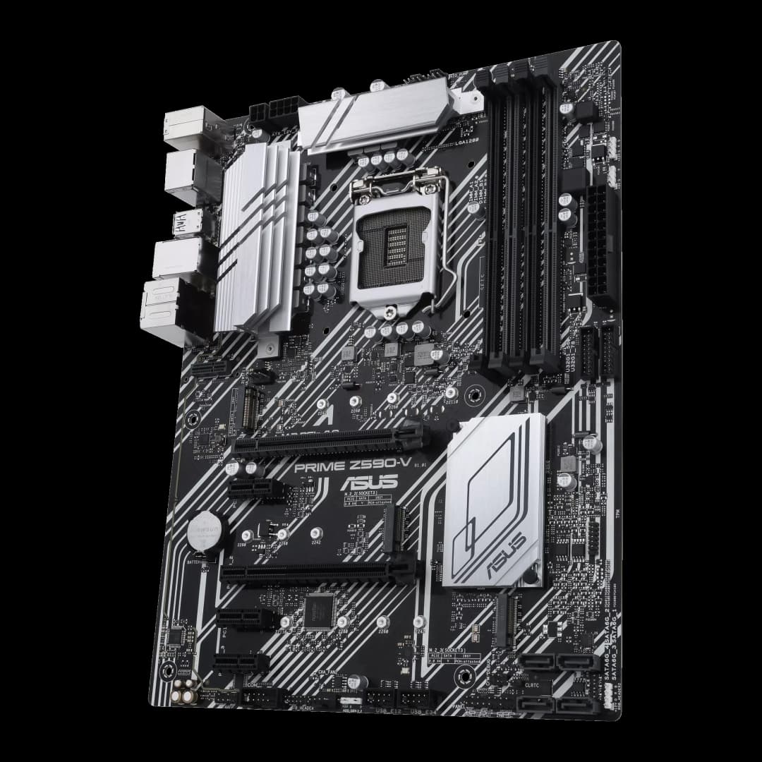 ASUS PRIME Z590-V Motherboard Socket LGA1200 CPU DDR4 5133(O.C) Memory Chipset Z590 ATX Mainboard - 4