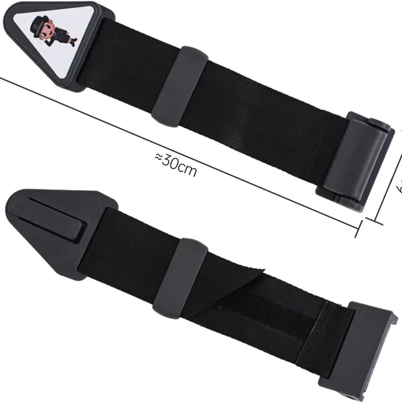 Child Car Seat Belt Adjuster Triangle Anchor Shoulder Protection Limiter Safety Accessory for Vehicle Seats - 5