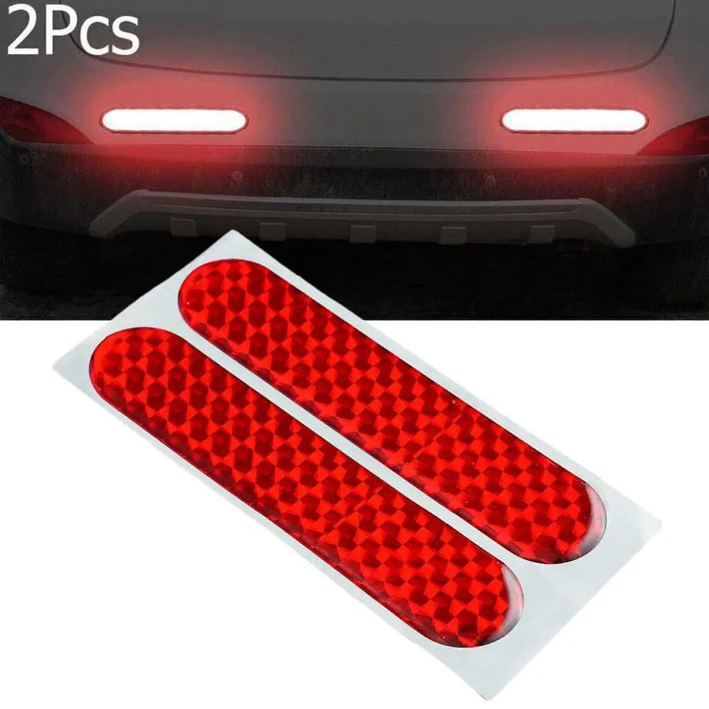 Reflective Car Door Sticker Safety Opening Warning Accessories Decal Sticker Car Tape Interior Reflector Reflector Auto N0Y4