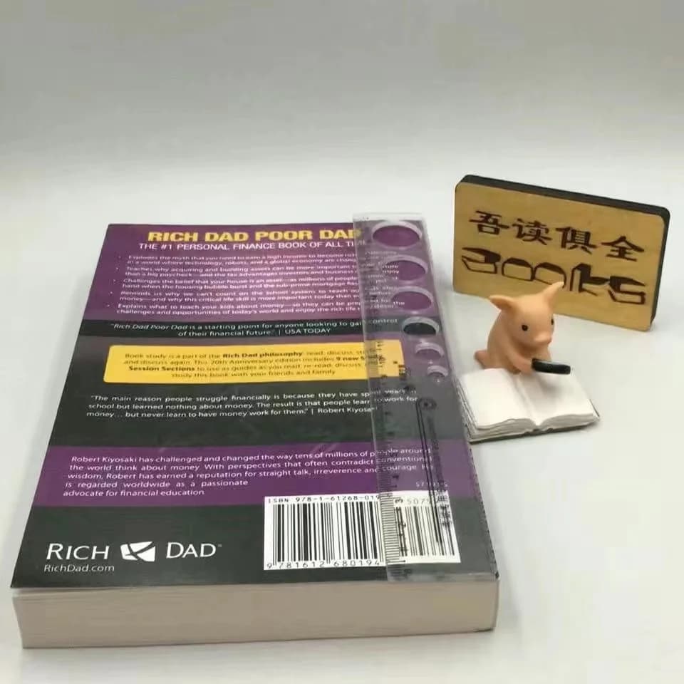 RICH DAD POOR DAD Robert Toru Kiyosaki Personal Finance Children Books Financial Intelligence Enlightenment Education book - 4