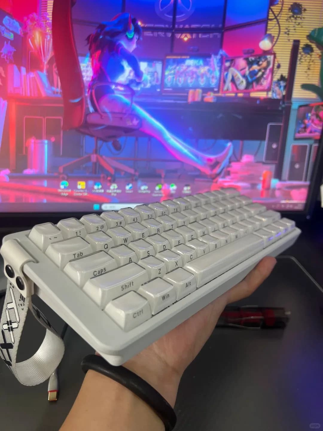 AULA WIN60/68HE Magnetic Switch Keyboard 8000HZ Gaming Keyboard FPS Low Latency Customizable Mechanical Keyboard E-sport - 3