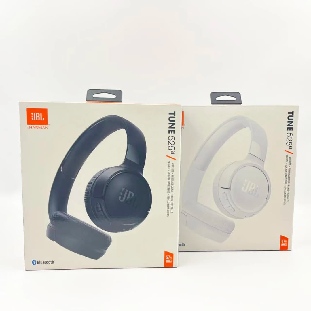 سماعات رأس لاسلكية JBL TUNE 525BT بتقنية البلوتوث، بطارية تدوم حتى 50 ساعة، مناسبة للموسيقى والألعاب والبث المباشر - 2