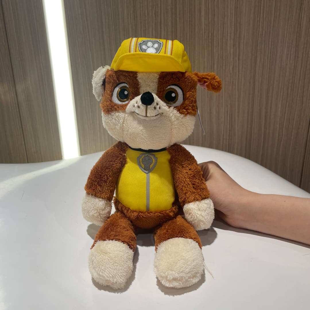 Genuine PAW Patrol Official Chase Skye Marshall Rubble Take Along Buddy Plush Toy Premium Stuffed Animal 13” 30cm Children Gift - 4