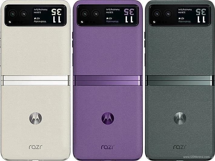 Original Motorola Moto Razr 40 5G (2023) XT2323 8GB+128GB ROM 1 Sim+1 eSim Virtually New Unlocked Flip Smartphone - 2