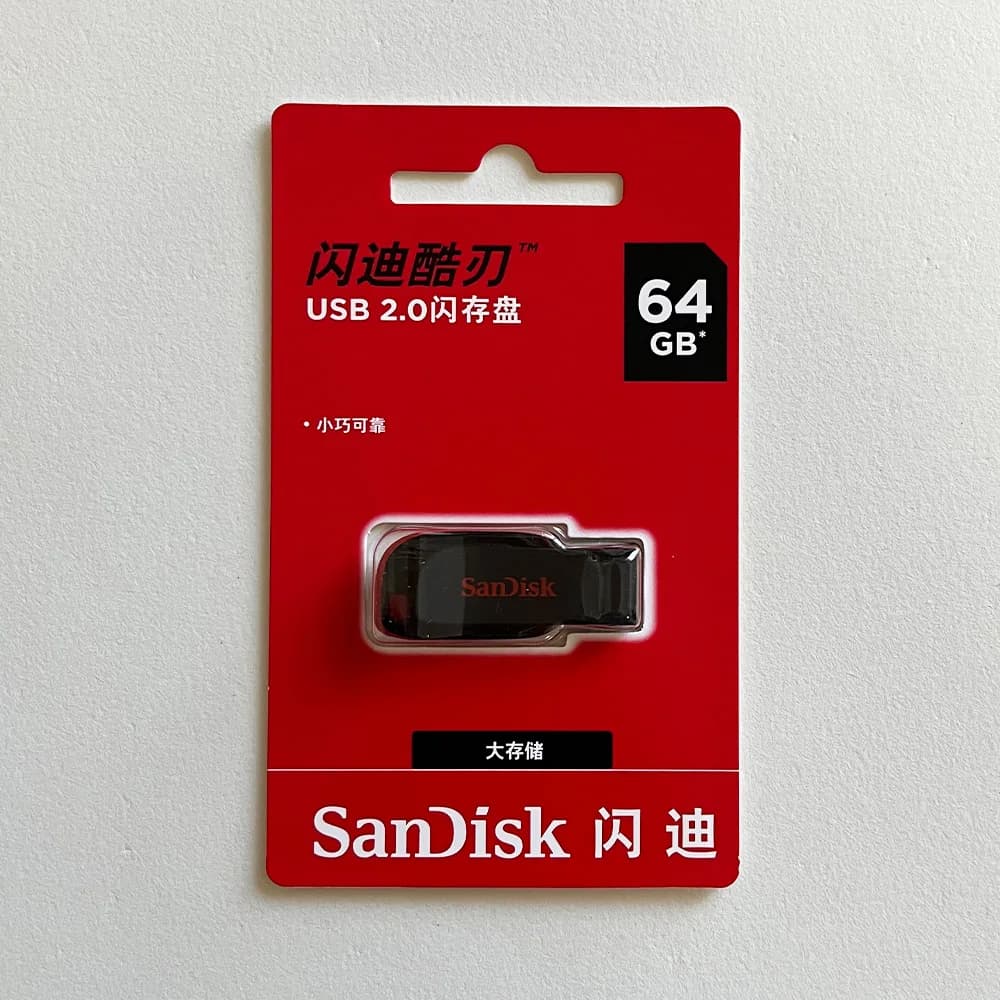 SanDisk SDCZ50 USB Flash Drive 128GB Mini Pen Drive 64GB Pendrive 32GB USB 2.0 Flash Drive 16GB Memory stick 2.0 USB disk For PC - 5