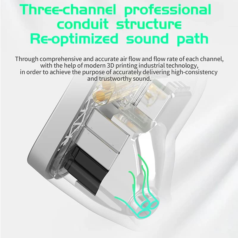 سماعات أذن KZ AS16 برو داخل الأذن 16BA بتقنية المحرك المتوازن HIFI بيس مراقب سماعات إلغاء الضوضاء سماعات أذن رياضية - 3