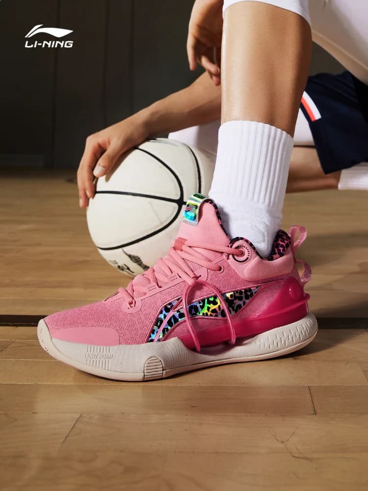 Li Ning Flash Strike 8 Premium Defender Basketball Shoes Low cut Men's High rebound Technology Practical Sports Shoes - 4