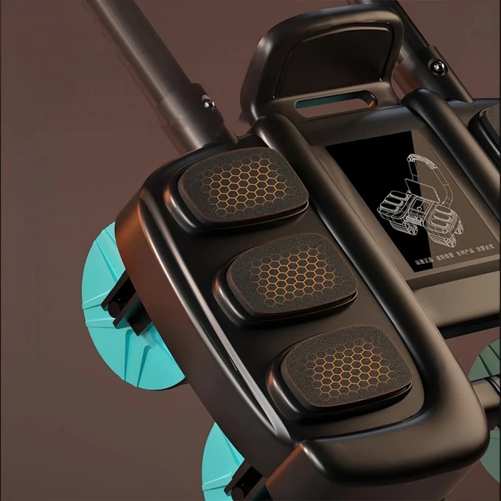 Abdominal Wheel Exerciser Six Elbow Design Slider Abdominal Workout Wheel Automatic Rebound Antislip Home Gym Fitness Equipment - 6