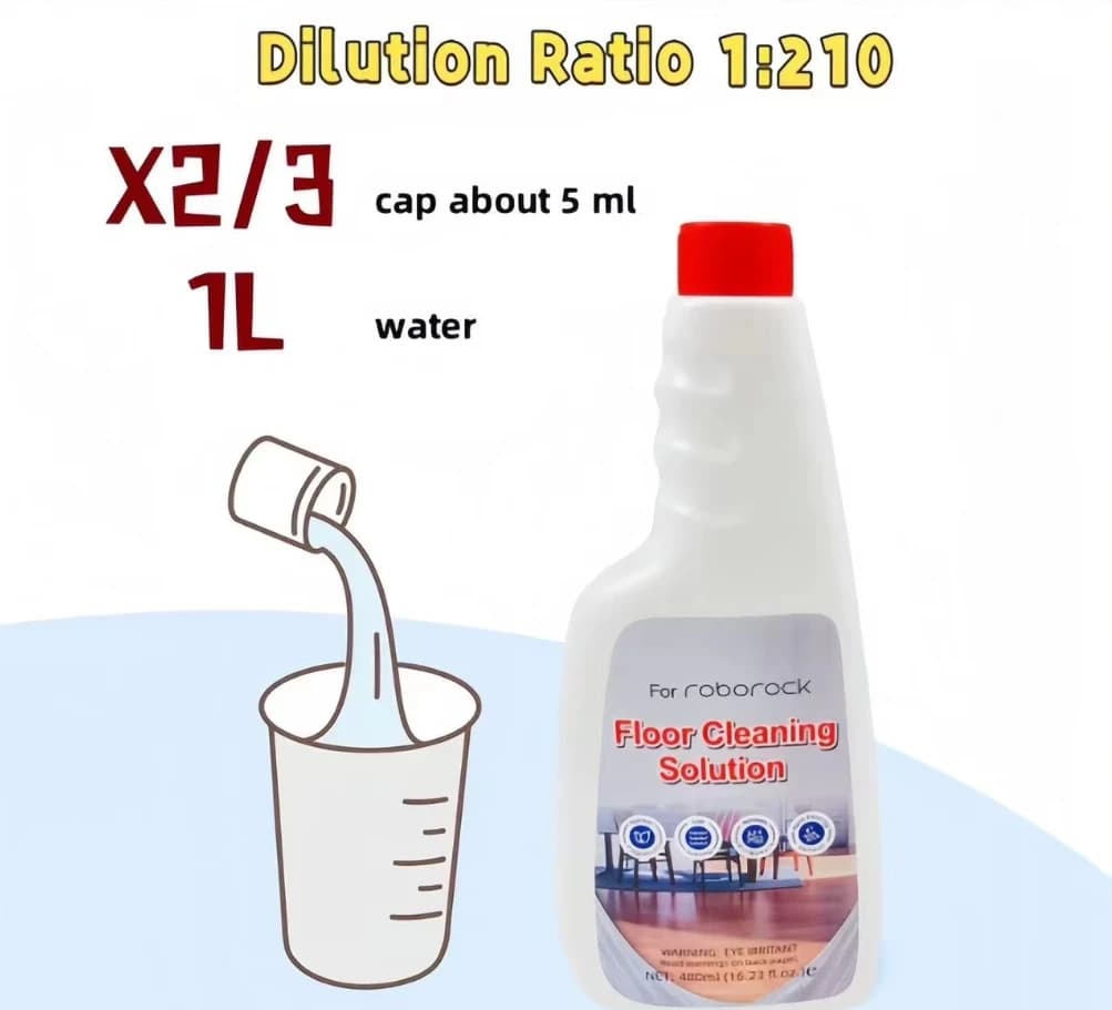 Roborock Floor Cleaning Fluid 480ml - 2